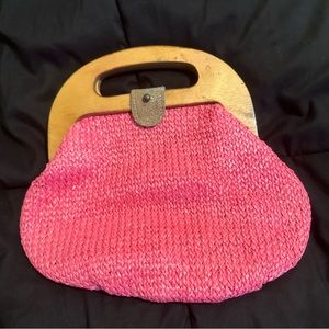 Vintage Straw Purse